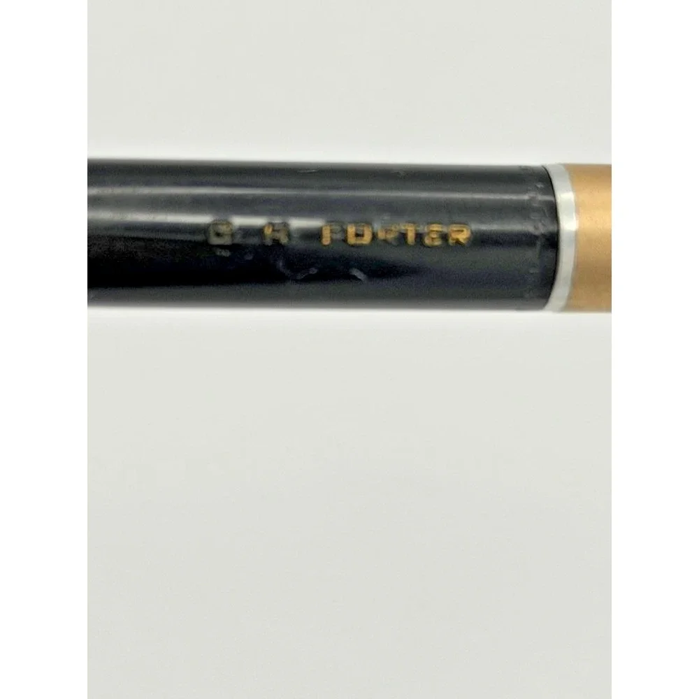Vintage Waterman Mechanical Pencil Gold Tone Black Barrel Working